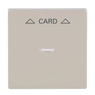0 Zentralscheibe für Cardschalter, Abdeckung (weiß, Retail)