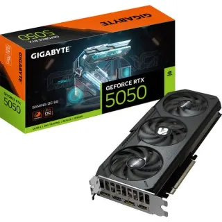GIGABYTE GeForce RTX 5050 GAMING OC 8G, Grafikkarte (DLSS 5, 2x DisplayPort, 2x HDMI 2.1)