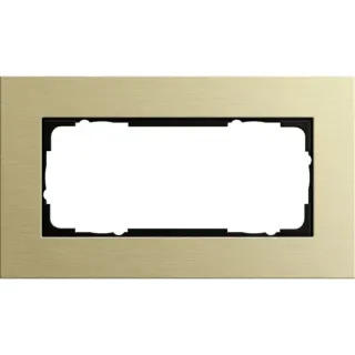 Gira Abdeckrahmen 2fach, Abdeckung (gold, Retail)