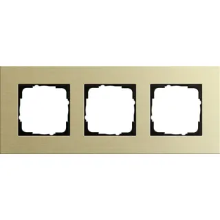 Gira Abdeckrahmen dreifach, Abdeckung (gold, Retail)