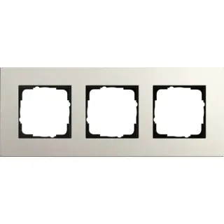 Gira Abdeckrahmen dreifach, Abdeckung (grau, Retail)