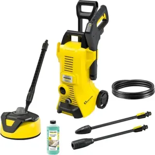 Kärcher K 3 Power Control Home T 5, Hochdruckreiniger (gelb/schwarz, mit Dreckfräser u. Flächenreiniger)