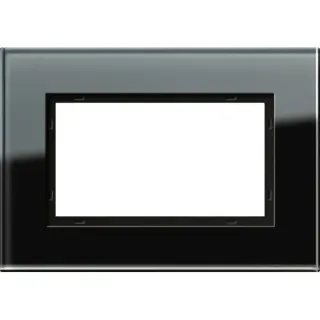 Gira Abdeckrahmen 1 1 2fach (schwarz, Retail)