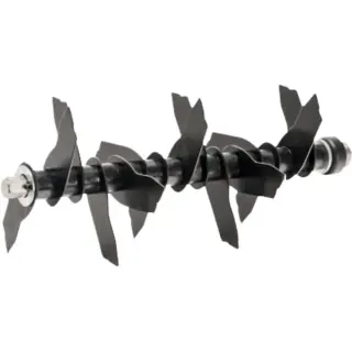 WOLF-Garten Ersatz-Messerwelle WBS3503 KPL, 35cm V357B, Ersatzmesser (für Vertikutierer)