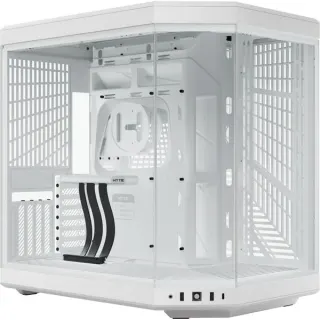 HYTE Y70 Snow White, Tower-Gehäuse (weiß, Tempered Glass)