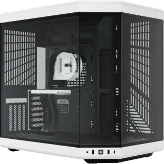 HYTE Y70 , Tower-Gehäuse (schwarz/weiß, Tempered Glass)