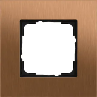 Gira Abdeckrahmen 1-fach, Abdeckung (bronze, Retail)