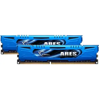 G.Skill DIMM 16 GB DDR3-2133 (2x 8 GB) Dual-Kit, Arbeitsspeicher (blau, F3-2133C10D-16GAB, ARES)