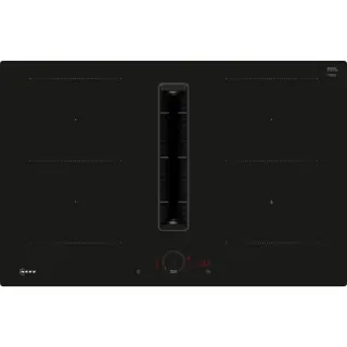 Neff V58NHQ4L0 N 70, Autarkes Kochfeld (schwarz, 80 cm, mit integriertem Dunstabzug)