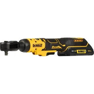 DEWALT Akku-Ratsche DCF513D1G, 3/8", 18Volt, Schrauber (gelb/schwarz, XR Li-Ionen-Akku 2,0Ah)