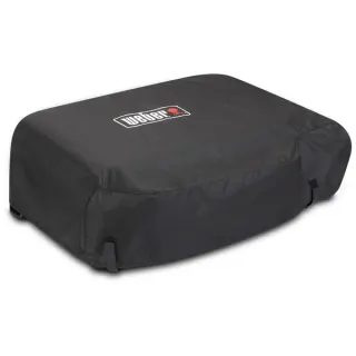 Weber Premium Abdeckhaube, für GP 56cm, Schutzhaube (schwarz, für SLATE GP Premium Plancha)