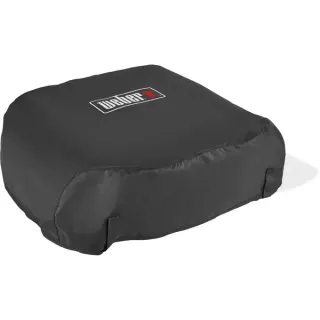 Weber Premium Abdeckhaube, für GP 43cm, Schutzhaube (schwarz, für SLATE GP Premium Plancha)