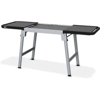 Weber Grilltisch 3400154, ausziehbar, universell einsetzbar (grau/schwarz, für SLATE, Lumin, Pulse uvm.)