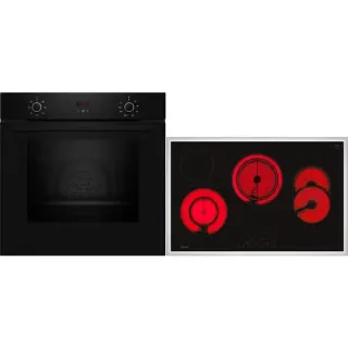 Neff BX38B, Backofen-Set (schwarz/edelstahl)