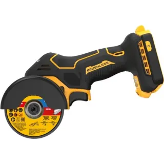 DEWALT Akku-Multimaterialschneider DCS438N, 76mm, 18Volt, Trennmaschine (gelb/schwarz, ohne Akku und Ladegerät)