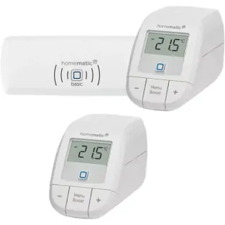 Homematic IP Starter Bundle Heizen Basic für 2 Heizkörper, Set