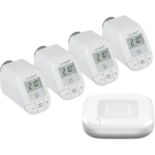 Homematic IP Starter Bundle Heizen Basic für 4 Heizkörper, Set