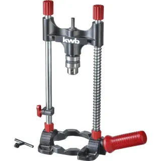 KWB Bohrmaschinen-Ständer, Halterung (mit integriertem Bohrfutter und Antriebsschaft)