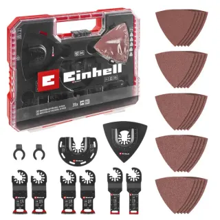 EINHELL Multitool-Set 35-teilig, in XL-PLUS-CASE, Sägeblatt-Satz (für Holz, für Multifunktionswerkzeuge)