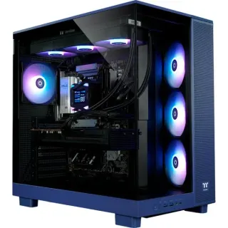 Thermaltake FTW V380XL 9070XT, Gaming-PC (violett/transparent, Windows 11 Pro)