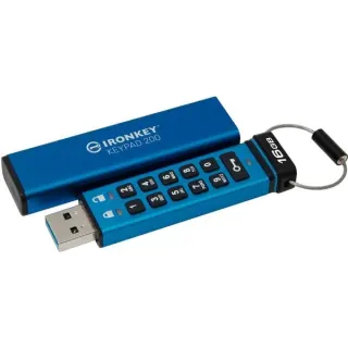 Kingston IronKey Keypad 200 16 GB, USB-Stick (USB-A 3.2 Gen 1)