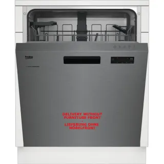 BEKO BDUN16440X , Spülmaschine (edelstahl (gebürstet), 60 cm)