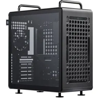 Cooler Master QUBE 540 Stardust Iron, Tower-Gehäuse (schwarz, Tempered Glass)