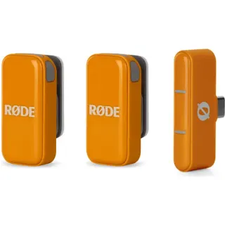 Rode Microphones Wireless Micro USB-C , Mikrofon (orange)