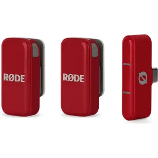 Rode Microphones Wireless Micro USB-C , Mikrofon (rot)