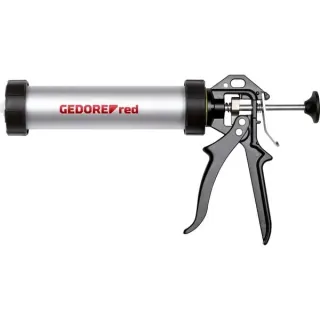 GEDORE Red Kartuschenpresse-/Pistole Alu für Silikon, Kartuschenpistole (schwarz/rot)