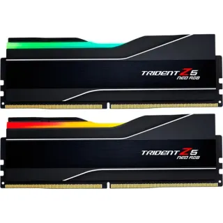G.Skill DIMM 32 GB DDR5-6000 (2x 16 GB) Dual-Kit, Arbeitsspeicher (schwarz, F5-6000J3038F16GX2-TZ5NR, Trident Z NEO RGB, AMD EXPO)
