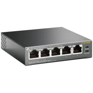 TP-Link TL-SG1005P, Switch (schwarz)