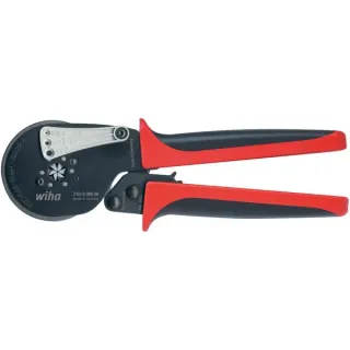 Wiha Crimp-Zange automatisch, Crimpzange (schwarz/rot, bis 16mm²)