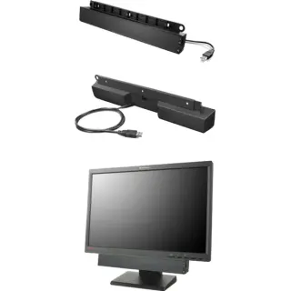 Lenovo USB Soundbar (schwarz)