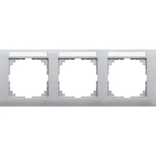 Merten Rahmen dreifach (aluminium, Retail)