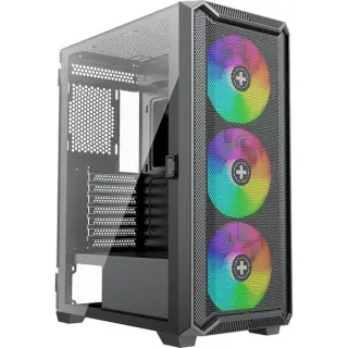 Xilence XILENT BLADE II X613, Tower-Gehäuse (schwarz, Tempered Glass)