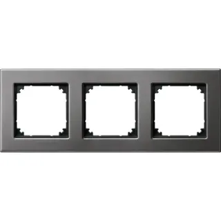 Merten Metallrahmen 3-fach waagerecht und senkrecht montierbar (Retail)