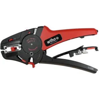Wiha Abisolierwerkzeug automatisch, Abisolier-Zange (schwarz/rot, bis 16mm²)