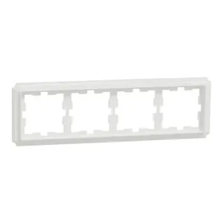Merten D-Antik Rahmen vierfach MEG4040-4735 (weiß, Retail)