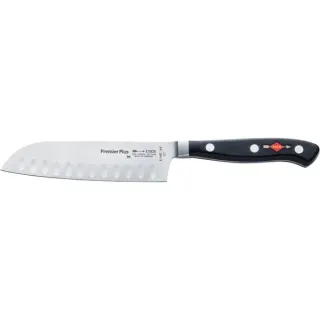 DICK Premier Eurasia Santoku Kullenschliff, 18cm, Messer (schwarz/silber)