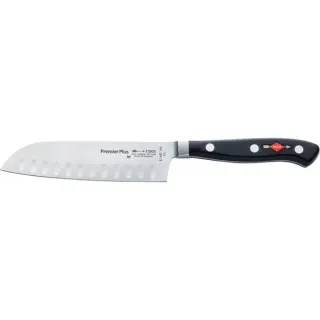 DICK Premier Eurasia Santoku Kullenschliff, 14cm, Messer (schwarz/silber)