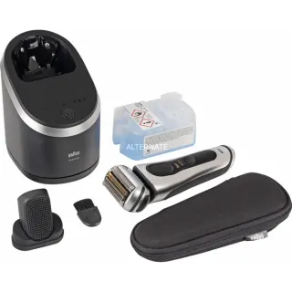 Braun Series 9 Pro+ 9597cc, Rasierer (silber/schwarz)