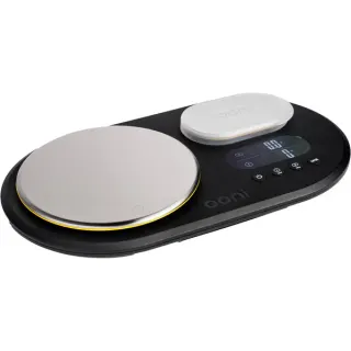 Ooni Duale Digitalwaage UU-P38600, Küchenwaage (schwarz/weiß)