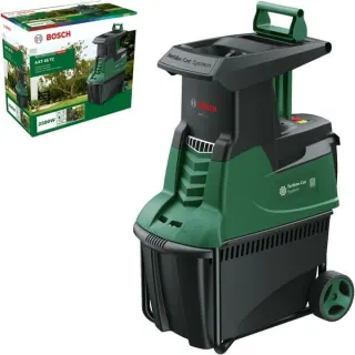 Bosch Heimwerken & Garten Leisehäcksler AXT 25 TC, Turbine-Cut (grün/schwarz, 2.500 Watt)
