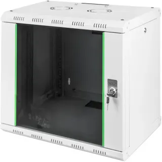Digitus 483-mm-Wandschrank, 9 HE, IT-Schrank (hellgrau, 9 Höheneinheiten)