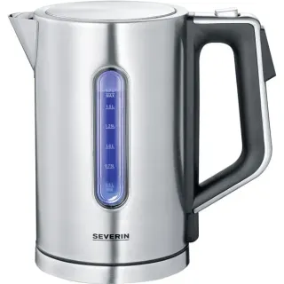 Severin Wasserkocher WK 3418 (edelstahl, 1,7 Liter)