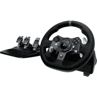 Logitech Gaming G920 Driving Force, Lenkrad (schwarz, für Xbox Series X|S, Xbox One, PC)