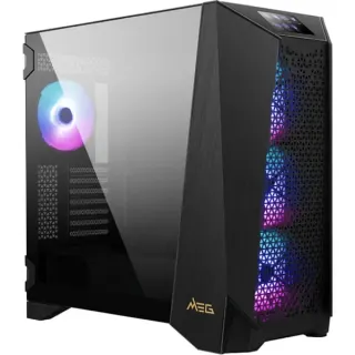 MSI MEG PROSPECT 700R ATX, Tower-Gehäuse (schwarz, Tempered Glass)