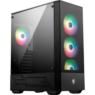 MSI MAG FORGE 112R , Tower-Gehäuse (schwarz, Tempered Glass)