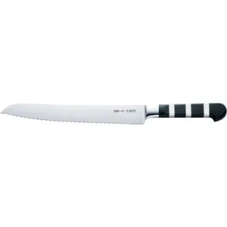 DICK Serie 1905 Brotmesser Wellenschliff, 21cm (schwarz/silber)